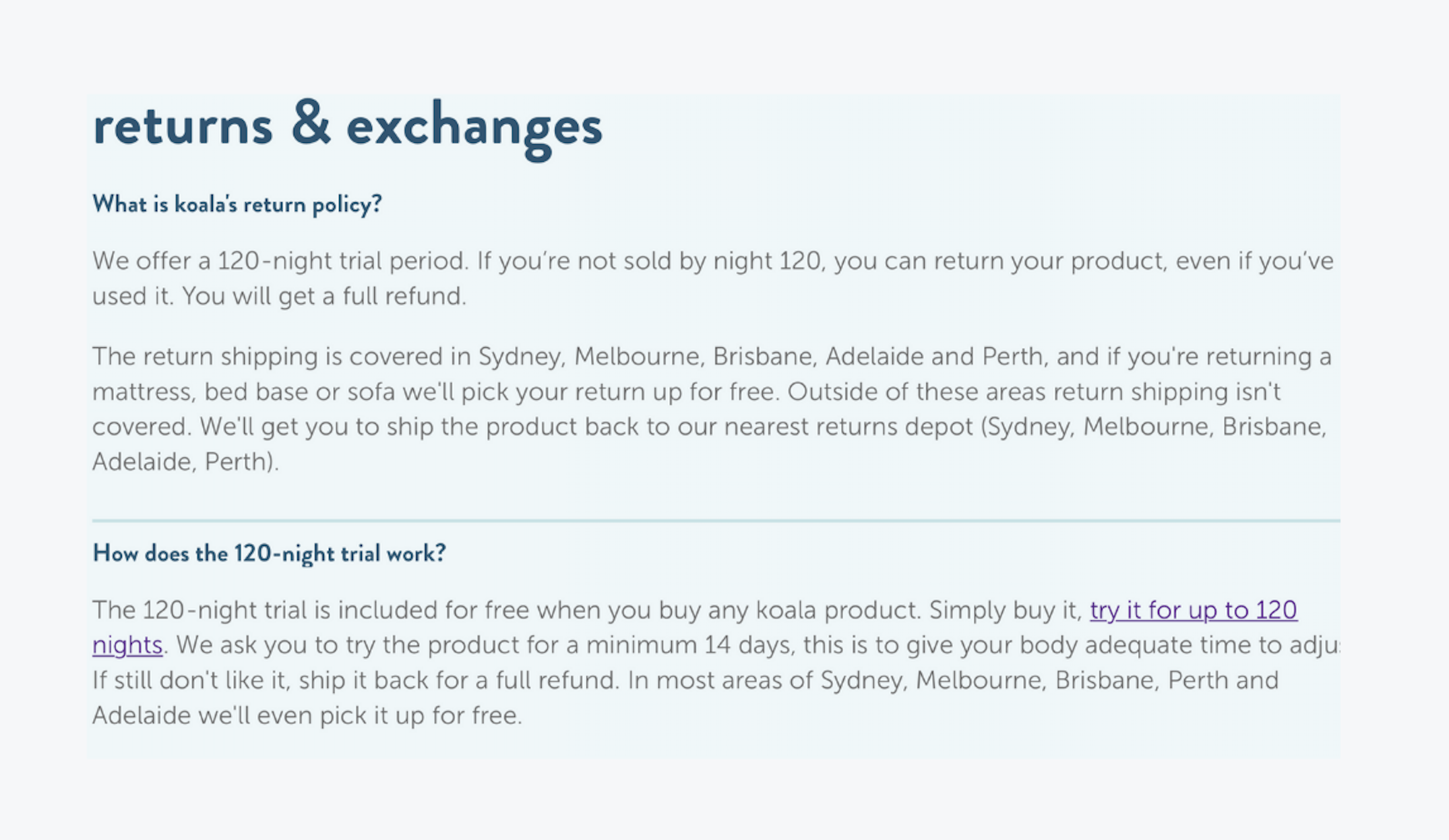 How to write a great eCommerce return policy (real examples from  high-growth brands) - Influx