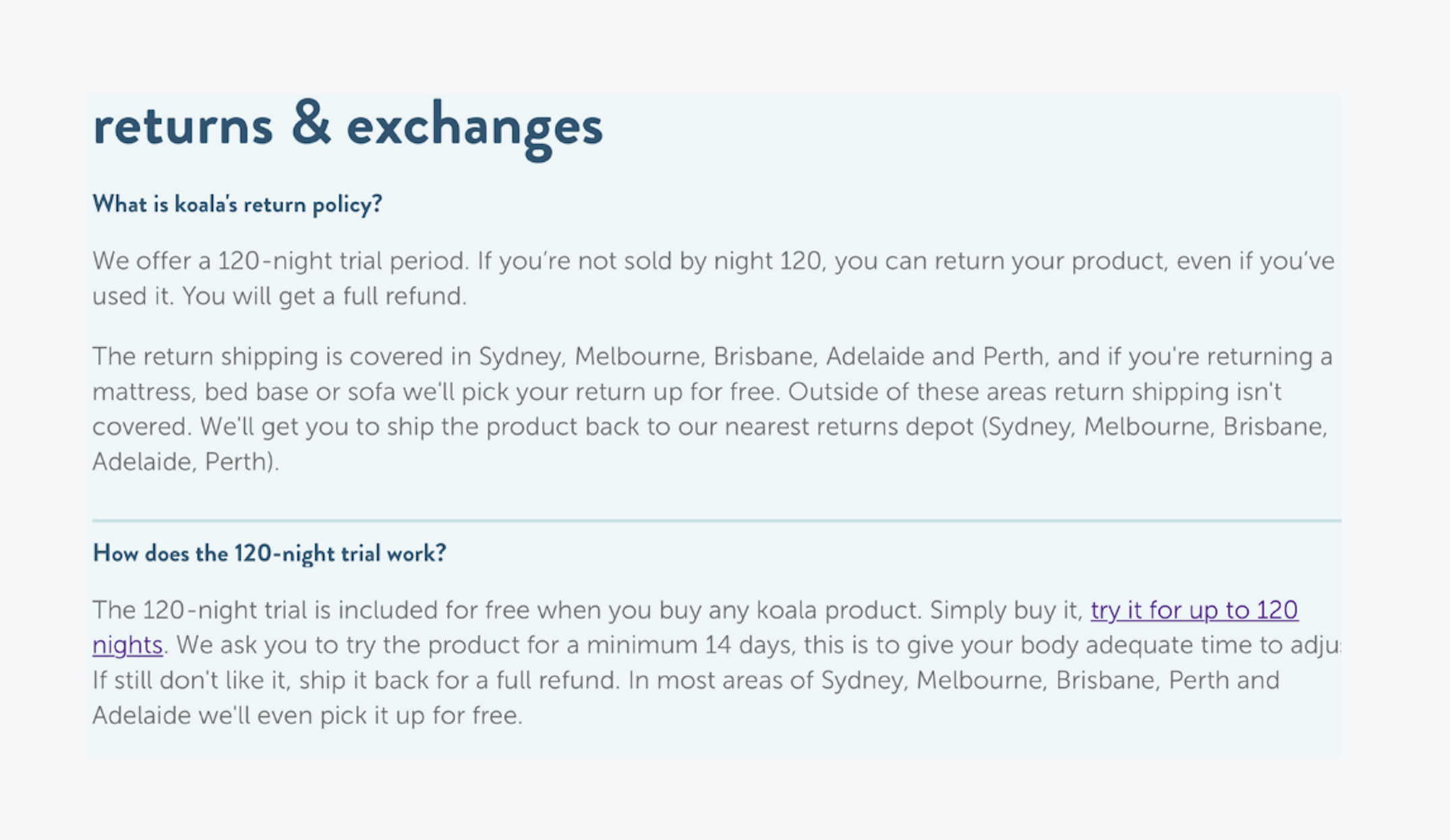 How to write a great eCommerce return policy (real examples from