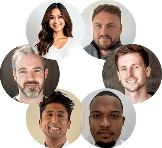 A few of the people on the Influx team